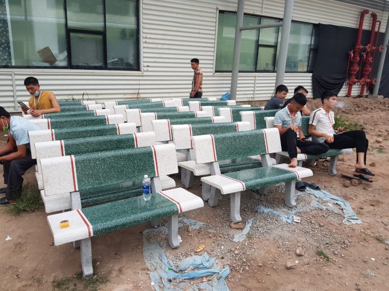 Ghế đá công viên HL02
