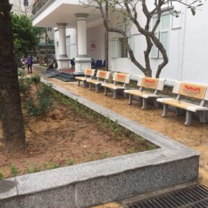 Ghế đá công viên HL06